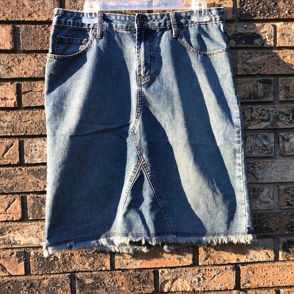 Denim skirt